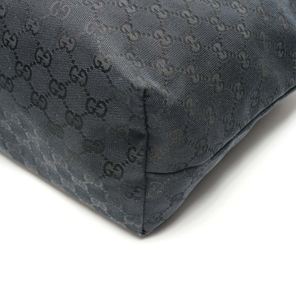 GUCCI Black Canvas Tote Bag - Picture 6 of 13